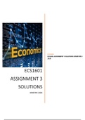 ECS1601 ASSIGNMENT 3 SOLUTIONS SEMESTER 2 2020