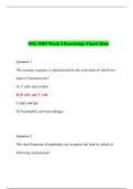 NSG 5003 WEEK 2 KNOWLEDGE CHECK QUIZ / NSG5003 WEEK 2 QUIZ (KNOWLEDGE CHECK) (LATEST-2020): ADVANCED PATHOPHYSIOLOGY: SOUTH UNIVERSITY |100% CORRECT ANSWERS, DOWNLOAD TO SCORE A|
