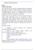 data structures introduction notes