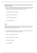 Sophia Milestone Adult Nursing (NUR 105) Med Surg test Latest Verified Questions and all Correct Answers with Explanations Chapter 22: Management of Patients with Upper Respiratory Tract Disorders