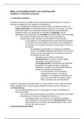 De Basis van bedrijfseconomie voor non-financials Hoofdstuk 3