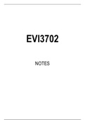 EVI3702 STUDY NOTES