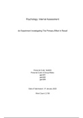 IB Psychology IA + Revision Guide Bundle