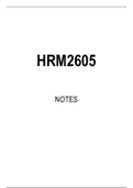 HRM2605 Summarised Study Notes