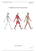 Eindopdracht Anatomie en Fysiologie - Deel 1 