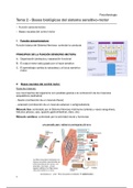  Tema 2A - Psicología Fisiológica I - bases biológicas del sistema sensitivo-motor