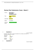 BUSI 3007-3, KnowledgeManagement; Week 3 Midterm (100/100)