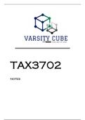 TAX3702 STUDY NOTES 2020