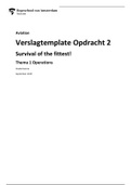 1 Operations - Integrerende opdracht 2- Aviation year 1