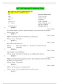 BSC 2347 Module 5 Midterm Exam (Version-1) / BSC2347 Module 05 Midterm Exam/ BSC 2347 Midterm Exam (Latest-2020): Human anatomy and physiology II: Rasmussen College |100% Correct Answers, Download to Score A|