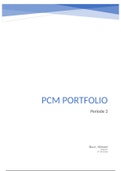 Inholland Business Studies PCM 3