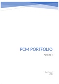 Inholland Business Studies PCM 4