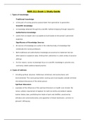 NUR211 Exam 1 and Exam 2 Study Guide / NUR 211 Exam 1 and Exam 2 Study Guide (Latest, 2020): Fundamentals of Professional Nursing: Rasmussen College (Best Preparation Document, Download to Achieve Grade A)