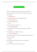 NR 507 Final Exam (Version-5)/ NR507 Final Exam (75 Q & A, Latest-2020): Advanced Pathophysiology: Chamberlain College of Nursing |100% Correct Answers, Download to Score A|