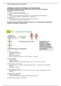 Samenvatting voor kennistoets Anatomie Leerjaar 1 Kwartiel 2