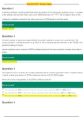MATH 225N Week 6 Quiz / MATH225 Week 6 Assignment (LATEST, 2020) : Chamberlain College of Nursing(Updated Complete Solutions, Download to Score A)