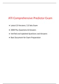 ATI PN PROCTORED EXAM : COMPREHENSIVE , COMMUNITY HEALTH , LEADERSHIP, LEADERSHIP MANAGEMENT, MATERNAL NEWBORN , MATERNITY, MED-SURG , MENTAL HEALTH, PEDIATRIC, PHARMACOLOGY ( Multiple Versions, Latest- 2020) (ALL IN ONE, COMPLETE GUIDE)