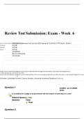 CRJS 1001-1, Contemp Crim Just Syst; Exam - Week 6 Final; 80/80 Points