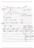 Class 10 , Chapter 6 Triangles