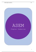 ASEM Chapter Summaries