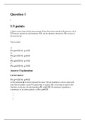 MATH225N Week 8 Final Exam Question and Answers (2 Latest Versions, 2020) : Chamberlain College of Nursing