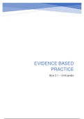 Evidence Based Practice - Debat (blok 2.1)