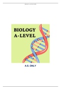 Biology CIE A-Level (complete AS) notes