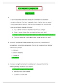 ATI RN MENTAL HEALTH PROCTORED EXAM 2020 (10 LATEST VERSIONS)(100 % VERIFIED ANSWERS, DOWNLOAD TO SECURE BETTER GRADE)