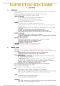 Financial Management 122 Chapter 4 Notes Adapted from the Note Pack