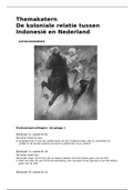 Geschiedenis Feniks MAVO Antwoorden Katern De koloniale relatie tussen Indonesië en Nederland