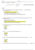 POLI 330N Political Science Week 8 Final Exam (Version 2 - Essay & MCQs) Verified and Graded A