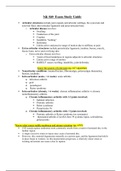 CHAMBERLAIN COLLEGE OF NURSING : NR 509 Exam Study Guide / NR509  Exam Study Guide (NEW, 2020)  (Verified, download to score A)