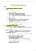 CHAMBERLAIN COLLEGE OF NURSING : NR 509 Midterm Exam Study Guide / NR509  Midterm Exam Study Guide(MICRO,Version 2) (NEW, 2020)  (Verified, download to score A)