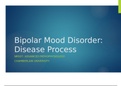 NR 507 Advanced Pathophysiology Bipolar Mood Disorder Graded A