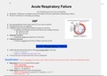 Respiratory Failure 