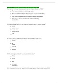 NURS 6551 Midterm Exam: questions graded A with all correct answers 2020