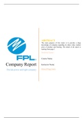 FPL Report