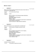 BUSI 411 Exam 3 (Latest Version 3), BUSI 411 OPERATIONS MANAGEMENT, Liberty university