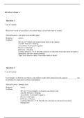 BUSI 411 Exam 4 (Latest Version 4), BUSI 411 OPERATIONS MANAGEMENT, Liberty university