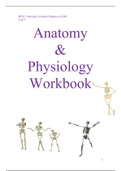 Unit 5 Task 1 P1,P2,P3 (Anatomy and Physiology Workbook)