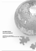 Marketing Management 2020 - 2021 - Article Summaries (Grade 9,1) 