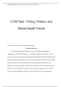 C159 Task 1 Policy, Politics.docx