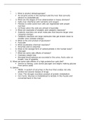  Nutrition Final Exam Chapter 7.Nutritional Health Chapter 7 Final Questions and Answers.