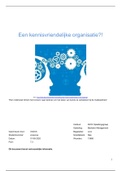 Eindscriptie Ncoi Bachelor Bedrijfskunde - kennismanagement