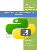 Python Beginner Course Note-3