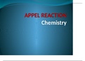 presentation slides of topic appel reaction
