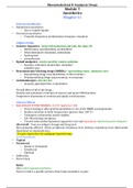 Pharmacology chapters notes and study guides NR293