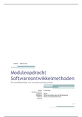 Rapport moduleopdracht Softwareontwikkelmethoden - Cijfer 9 met opmerkingen beoordelaar