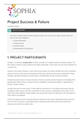 Sophia Tutorial Project Success & Failure
