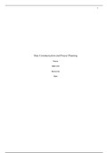 BIS 320 WEEK 2 DATA COMMUNICATION AND PROJECT PLANNING PAPER